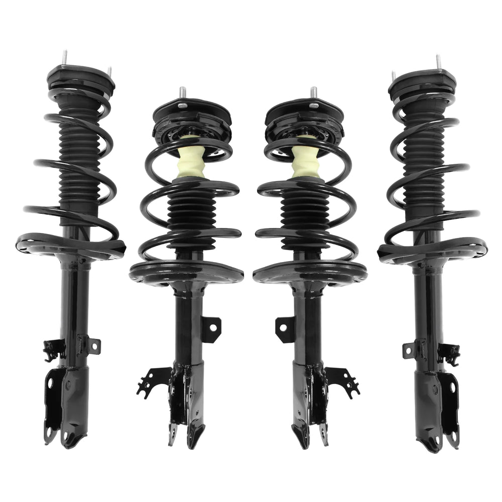 Unity Automotive 4 Front Rear Strut Assemblies 4-11693-15073-001