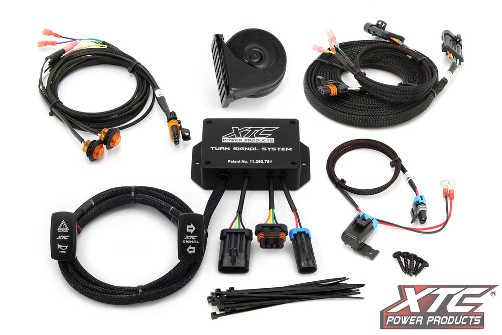 UNIVERSAL PLUG & PLAY TURN SIGNAL SYSTEM WITH HORN INCLUDES OEM INTERFACE WIRES