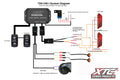 UNIVERSAL PLUG & PLAY TURN SIGNAL SYSTEM WITH HORN INCLUDES OEM INTERFACE WIRES