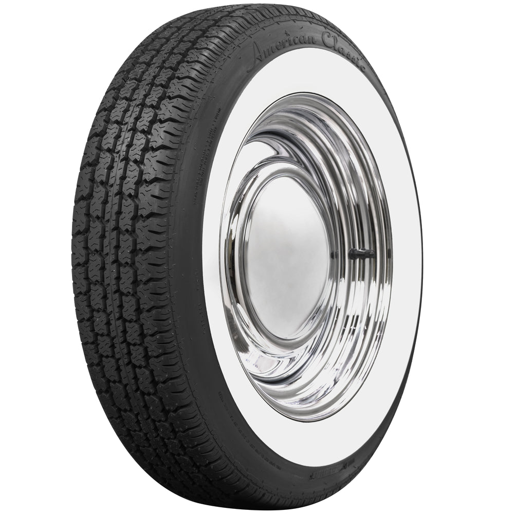 560R15 AMERICAN CLASSIC 2IN WIDE WHITEWALL