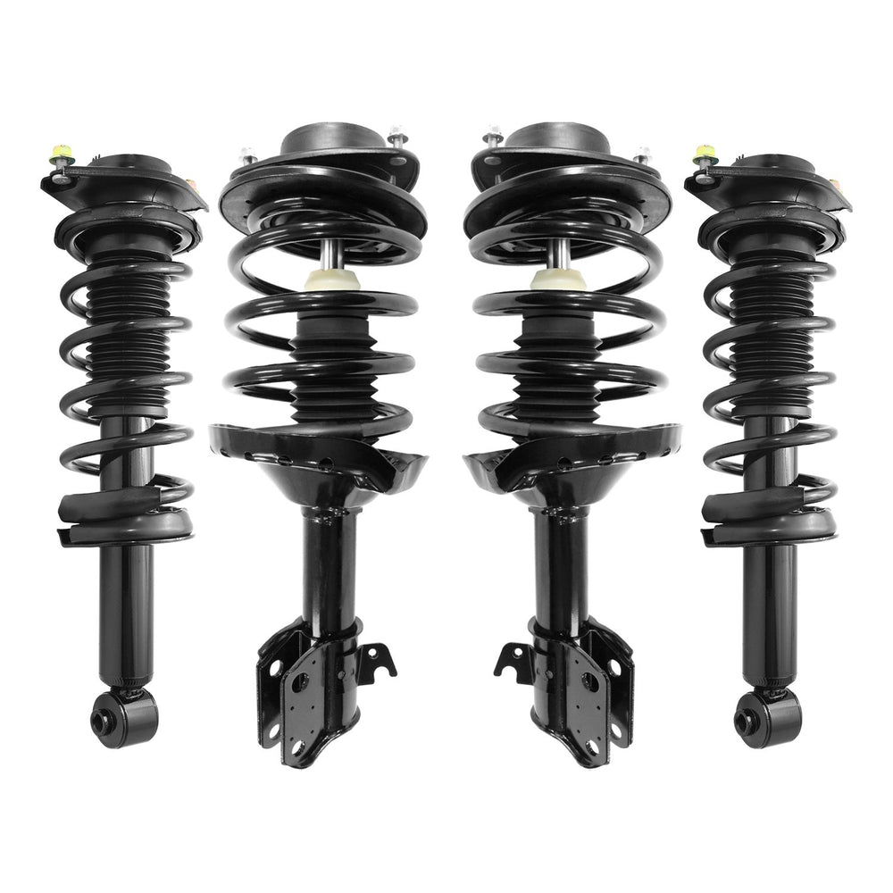 Unity Automotive 4 Front Rear Strut Assemblies 4-11321-15440-001
