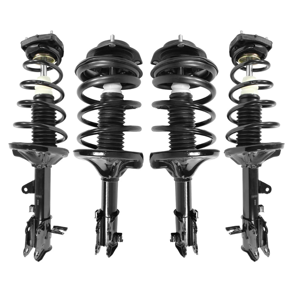 Unity Automotive 4 Front Rear Complete Strut Assemblies 4-11131-15911-001