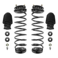 Unity Automotive 2 Front Springs 2 Front Coils Seats 2 Front Top Mounts 2 Front Dust Boots Mounting Hardware 30-172000