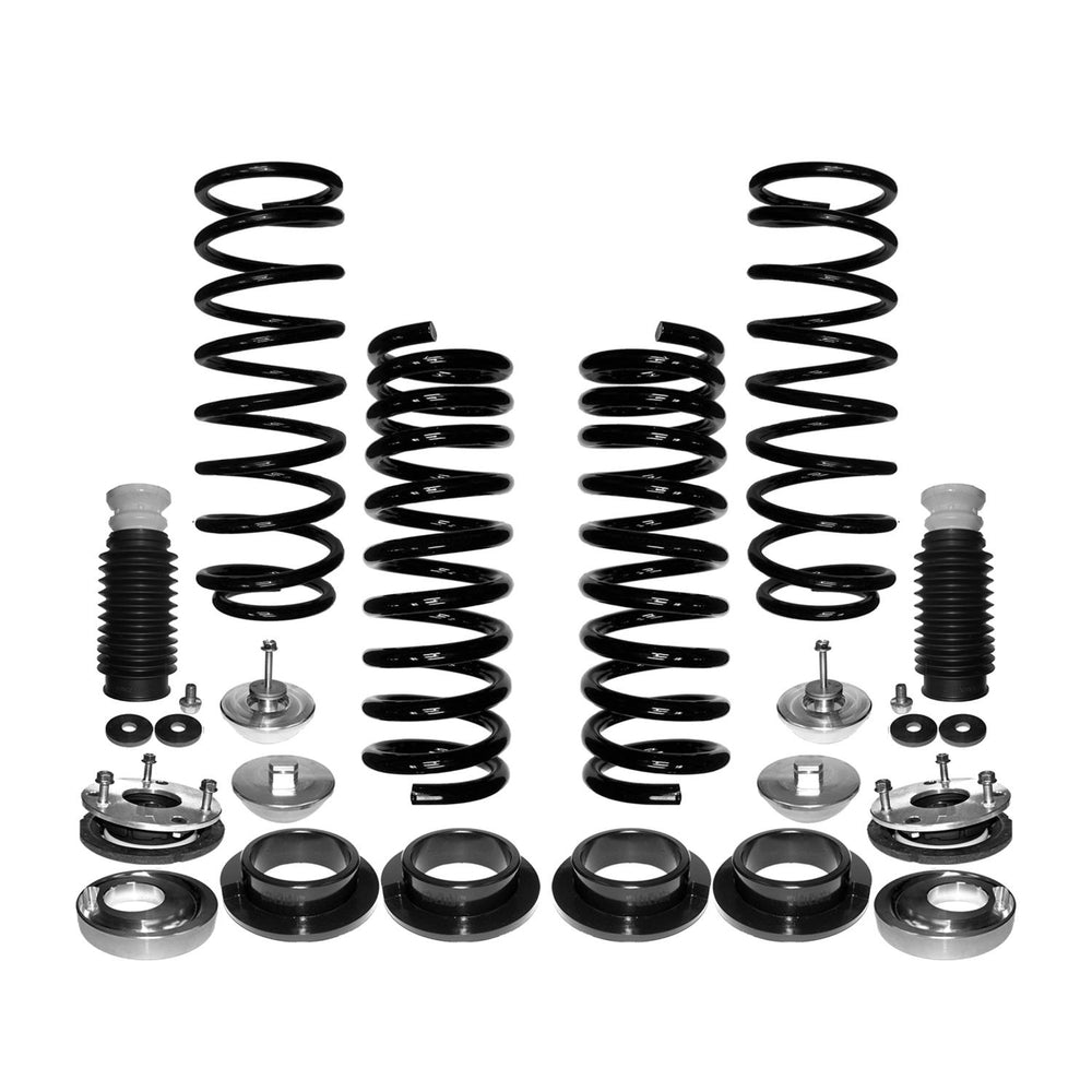 Unity Automotive 2 Front Springs 2 Front Coils Seats 2 Front Top Mounts 2 Front Dust Boots Mounting Hardware 30-172000