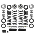 Unity Automotive 2 Front Springs 2 Front Coils Seats 2 Front Top Mounts 2 Front Dust Boots Mounting Hardware 30-172000