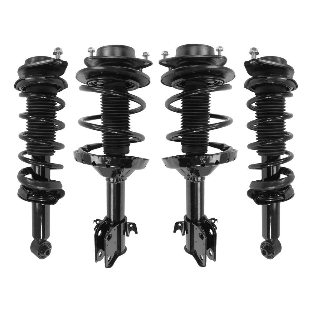 Unity Automotive 4 Front Rear Strut Assemblies 4-13021-15980-001