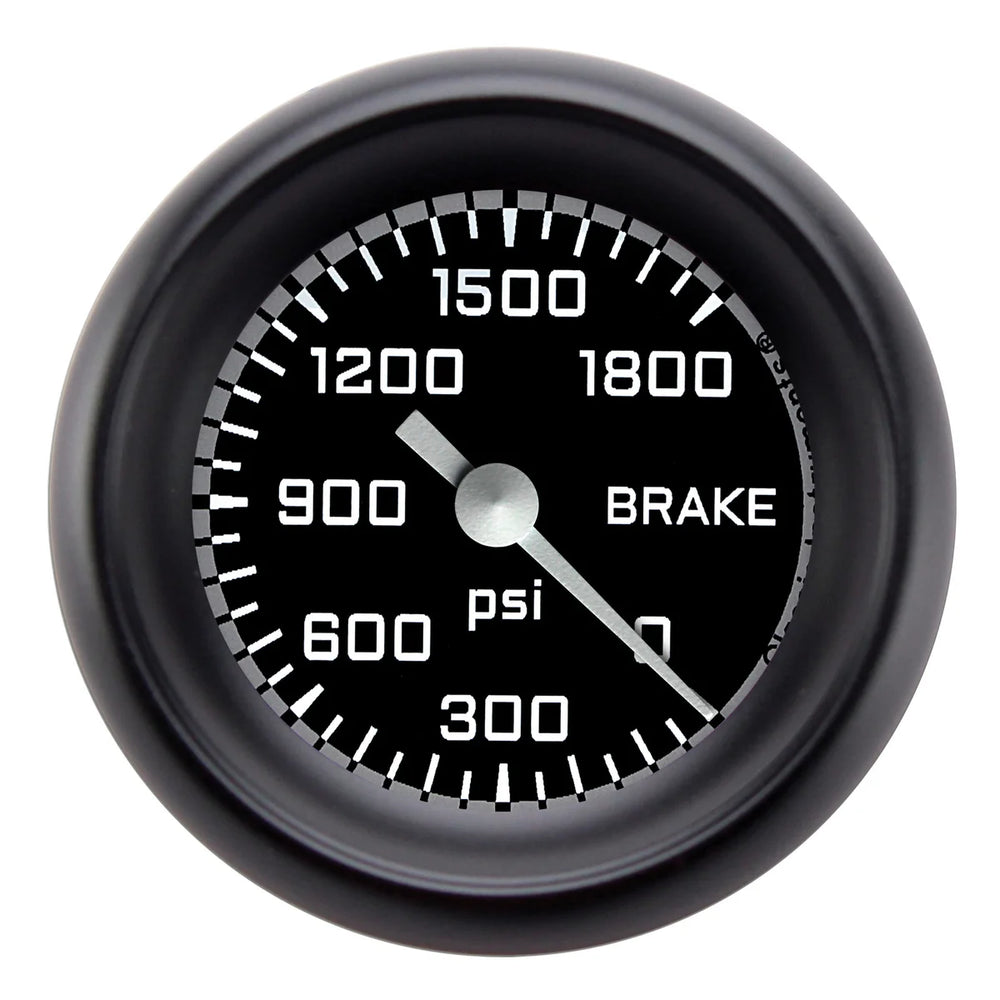 Classic Instruments AUTO CROSS GREY 2IN BRAKE PRESSURE AX167GBPF