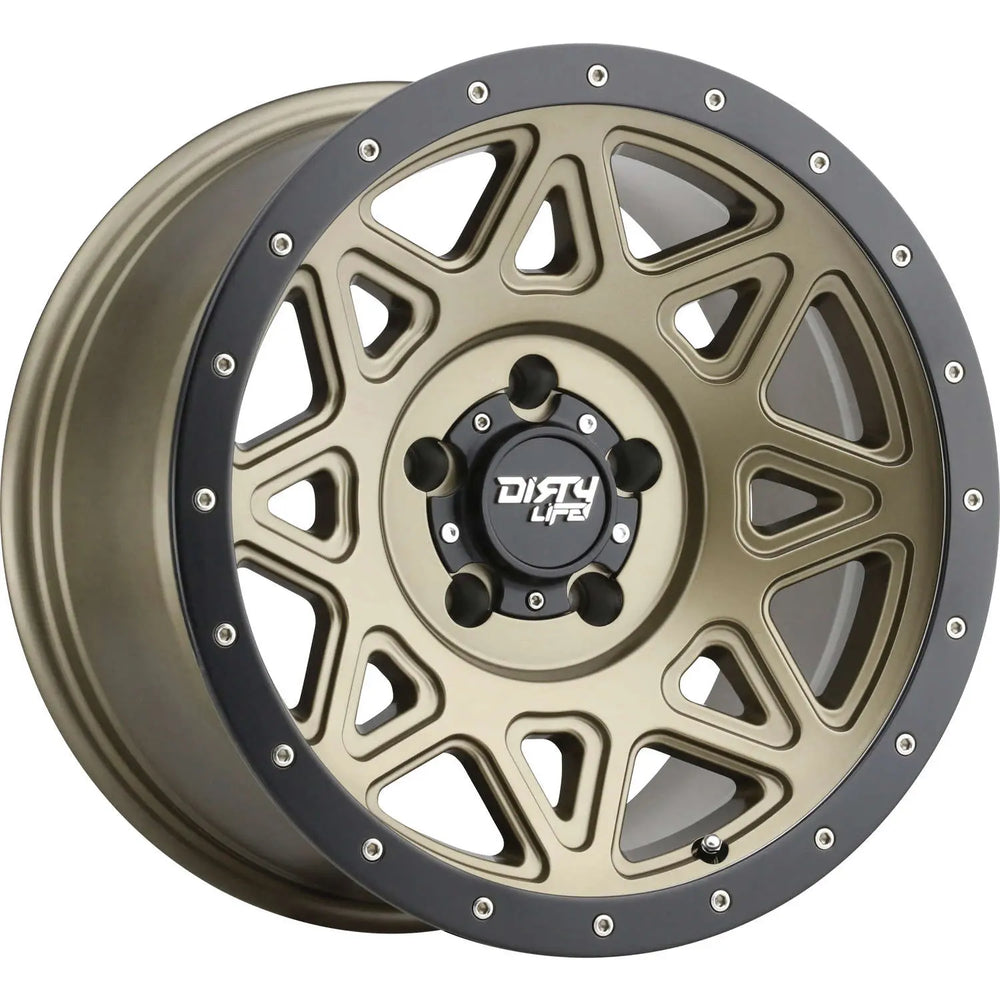 THEORY (9305) MATTE GOLD W/ MATTE BLACK LIP 20X9 5-150 18mm 110mm