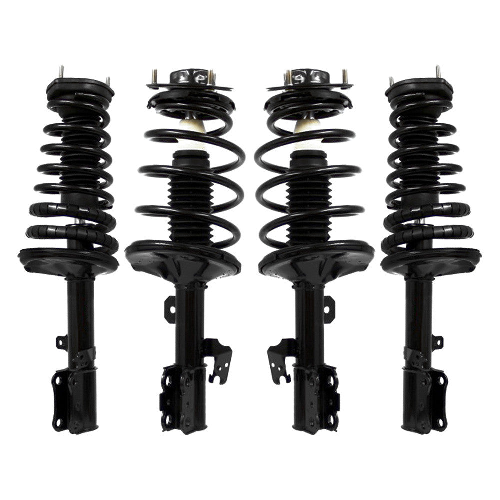 Unity Automotive 4 Front Rear Strut Assemblies 4-11711-15351-001