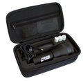 COYOTE LIGHT PRO RED LED CARRYING CASE HANDLE 25MM SCOPE MOUNT CHARGER IN