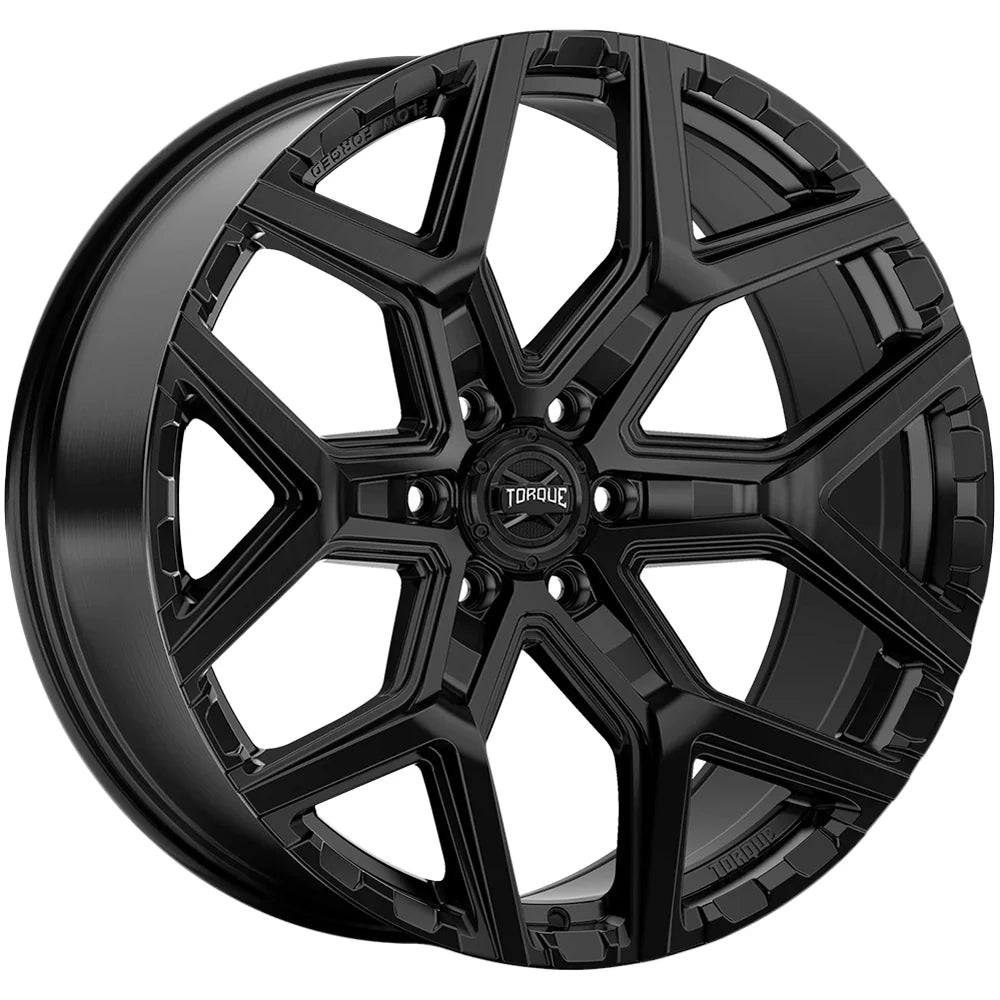 TW417 BLACK 22X9 6X139.7 +35