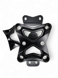 Elektric Offroad 2022+ Can Am X3 Maverick 10 Bolt Radius Rod Plate With Pull Hook (Black)