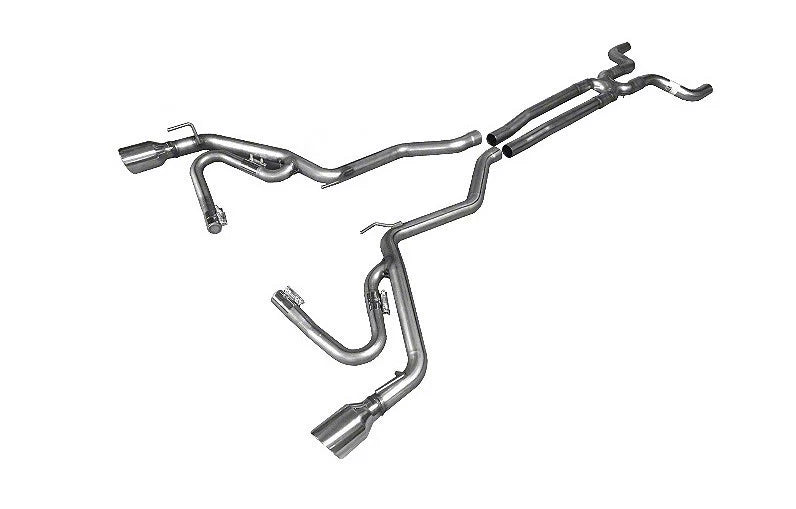 Street Race Cat-Back Exhaust w/ X-Pipe