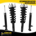 Unity Automotive 2 Front Complete Strut Assemblies 2 Rear Shock Absorbers 4-11425-257121-001
