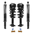 Unity Automotive 2 Front Complete Strut Assemblies 2 Rear Coil Over Shock Absorbers 4-61590c-30-515000-R