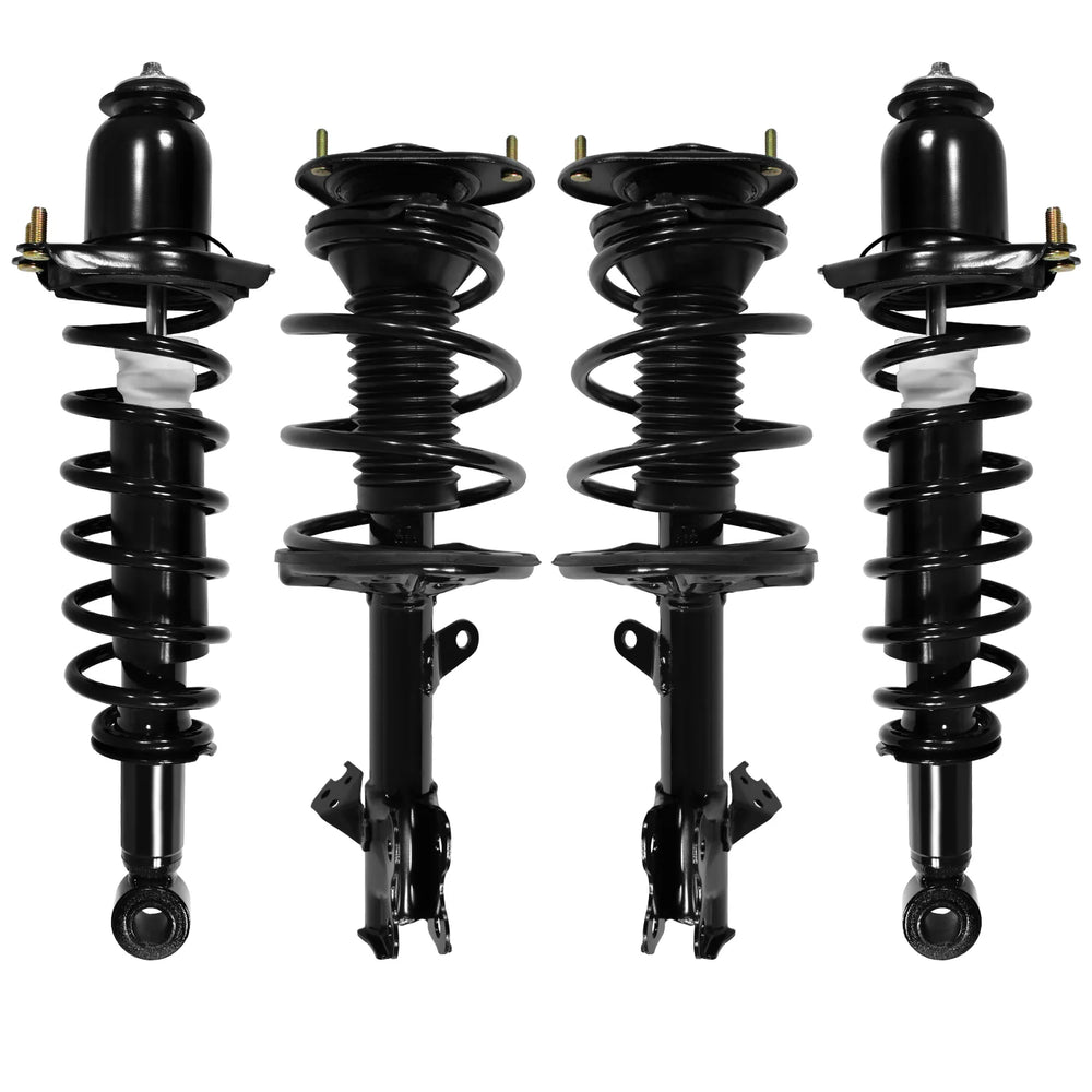 Unity Automotive 4 Front Rear Strut Assemblies 4-11963-15320-001
