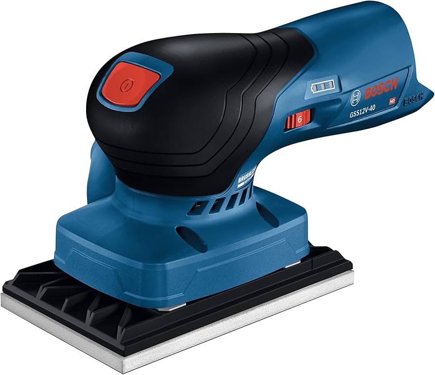 12V MAX BRUSHLESS 1/4SHEET ORBITAL FINISHING SANDER BARE TOOL