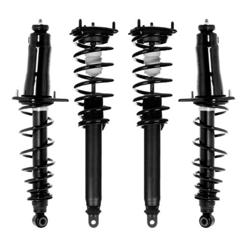 Unity Automotive 4 Front Rear Strut Assemblies 4-71100-71231-001