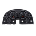 196367 CORVETTE HDX STYLE CLOCK BLACK FACE