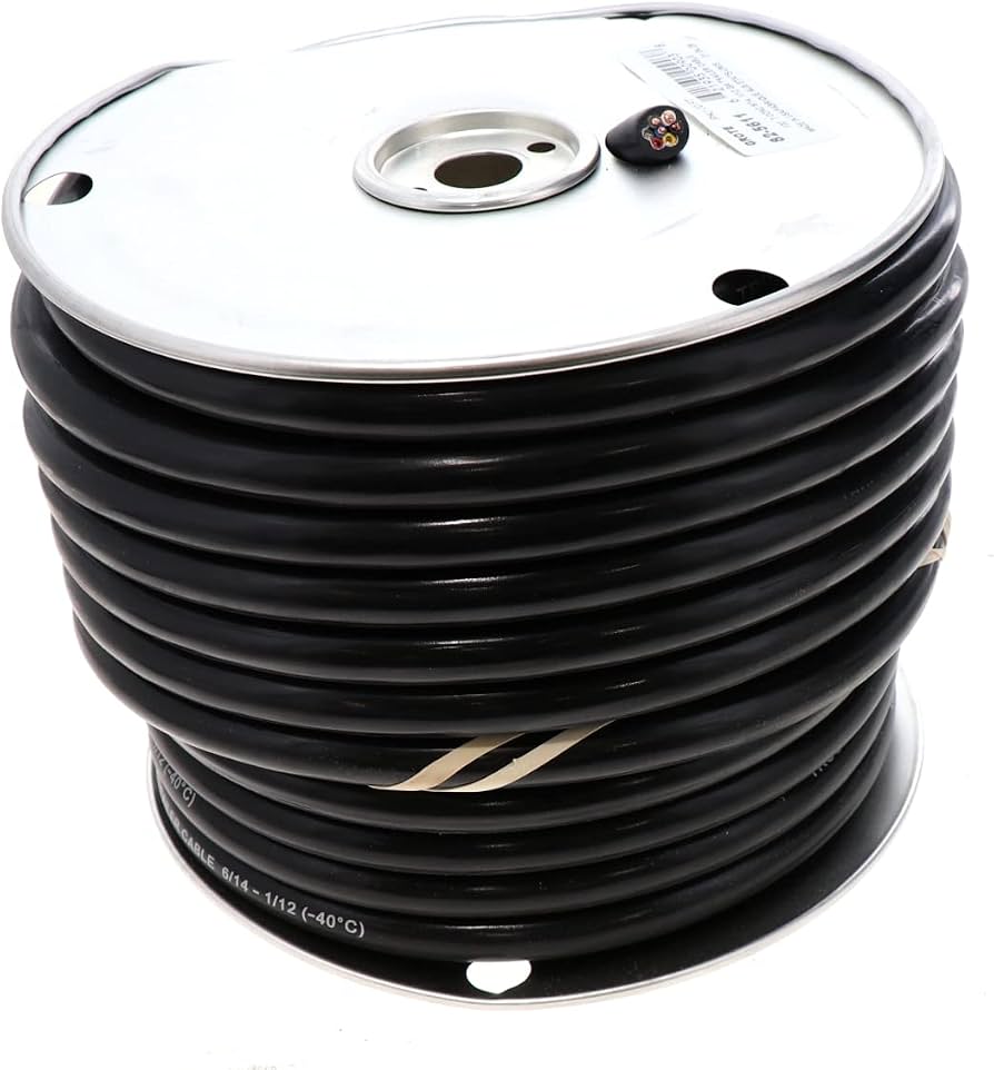 TRAILER CABLE PVC 100FT BLK BLUBROWN GREEN RED WHT YELLOW