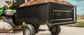 UTILITY CART 10IN 350LBS CAPACITY STEEL BLACK