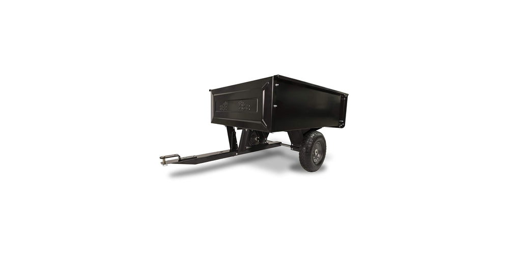 UTILITY CART 10IN 350LBS CAPACITY STEEL BLACK