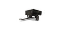 UTILITY CART 10IN 350LBS CAPACITY STEEL BLACK