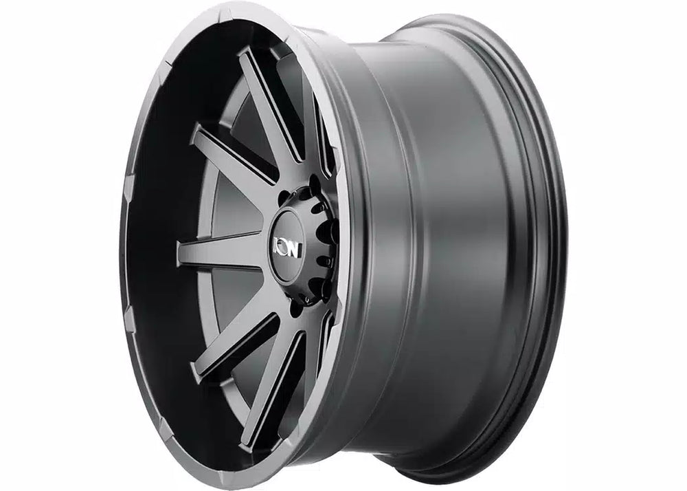 ION 143 MATTE BLACK 18X9 5-150 30MM 110MM 143-8950MB30