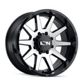 ION TYPE 143 GLOSS BLACK MACHINED FACE 20X9 6-135 18MM 87.1MM 143-2936BM18