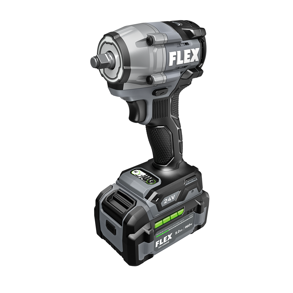 3/8IN COMPACT IMPACT WRENCH KIT 1X5.0AH BATTERY 160W CHARGER