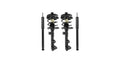 Unity Automotive 2 Front Complete Strut Assemblies 2 Rear Shock Absorbers 4-11730-257090-001