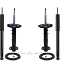Unity Automotive 2 Front Complete Strut Assemblies 2 Rear Shock Absorbers 4-11730-257090-001