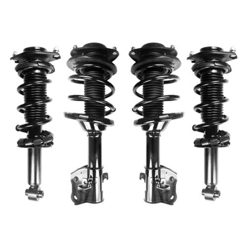 Unity Automotive 4 Front Rear Strut Assemblies 4-51163-71170-001