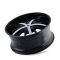 ESSENCE (364) GLOSS BLACK/MACHINED FACE 20X8.5 5-112/5-120 35MM 72.56MM
