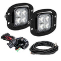 FLUSH MOUNT REVERSE LIGHT KIT WITH HARNESS AND ADJUSTABLE BRACKETS