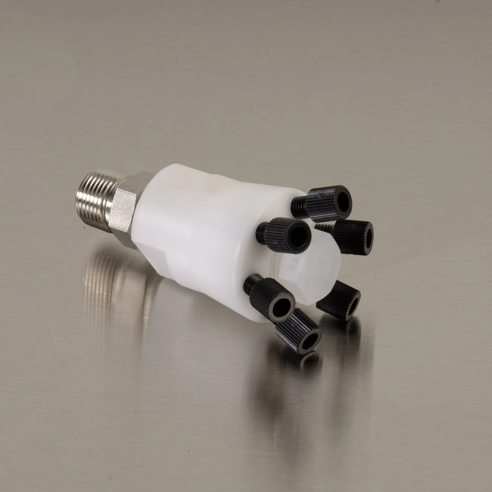 HPLC POLY MANIFOLD W/ S/S STACKER CONNECTOR