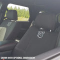 2124 DODGE DURANGO PURSUIT BLACK TACTICAL DRIVER BUCKET SHIELDTECH SEAT COVER