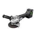 5IN VARIABLE SPEED ANGLE GRINDER W/ PADDLE SWITCH KIT 1X5.0AH BATTERY 160W CHAR