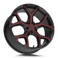 5 FLAKE - 22X9 5X115 ET 15MM 74.1CB
