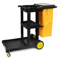 MAXIROUGH JANITOR CART BLACK/YELLOW
