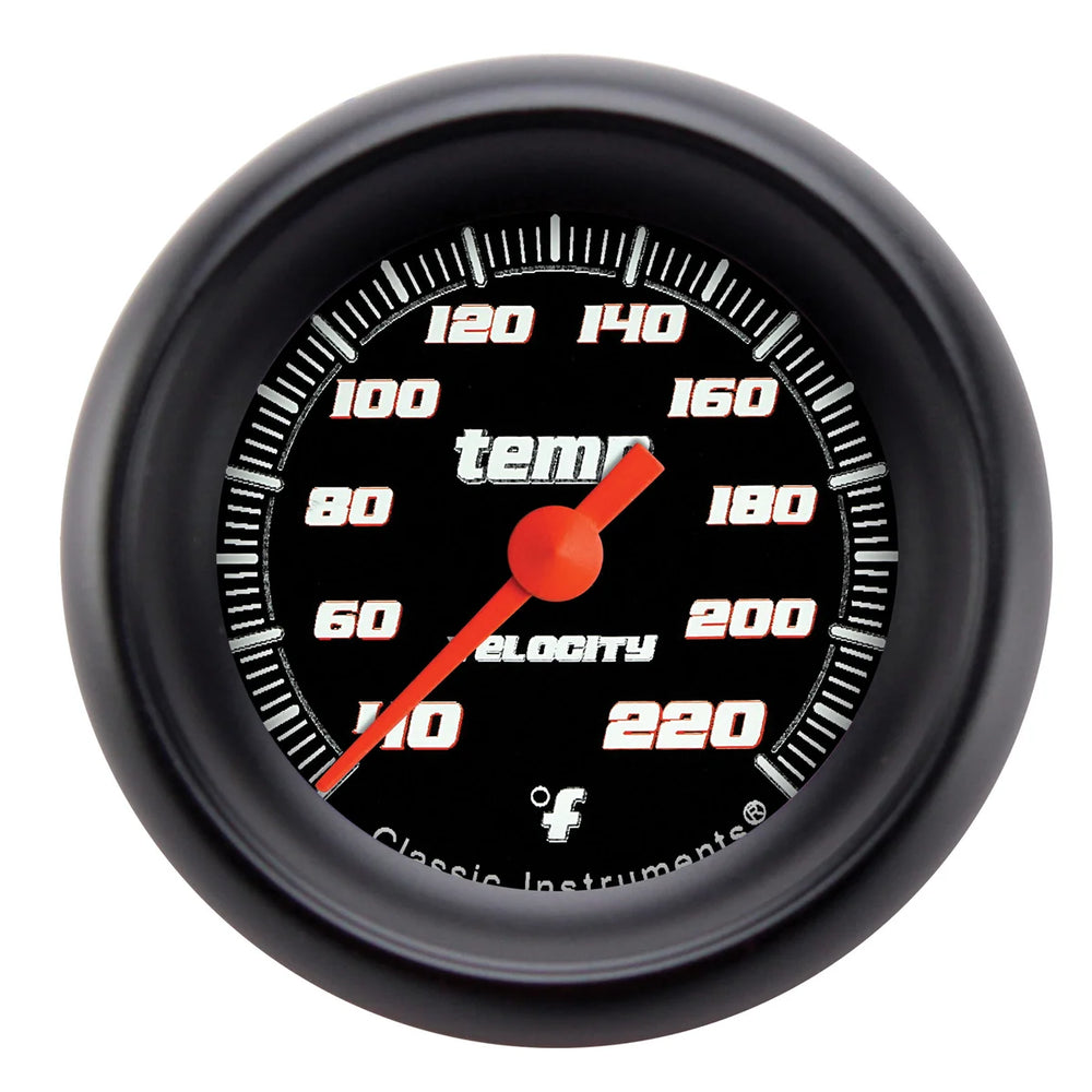 Classic Instruments VELOCITY BLK 2 1/8IN STOCK ELIM TEMP VS129BBPF