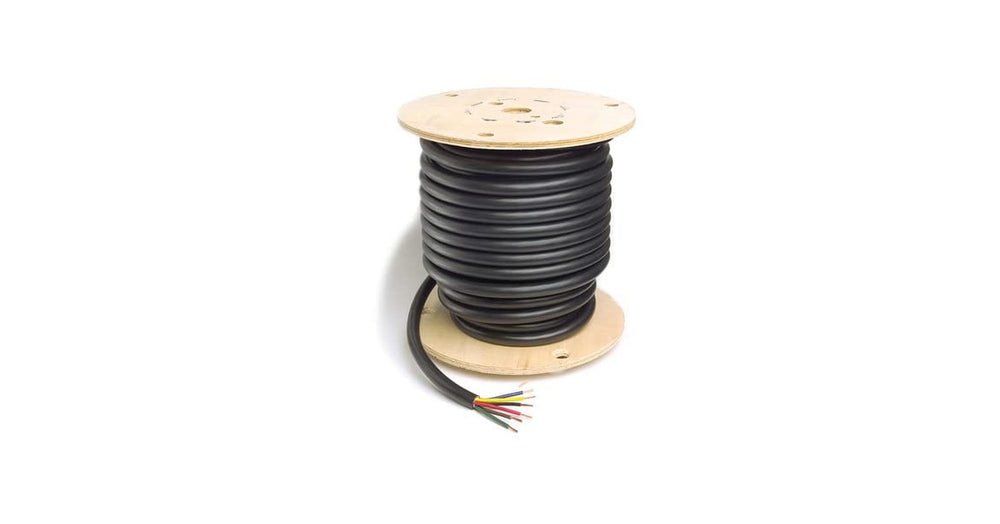 TRAILER CABLE PVC 100FT BLK BLUBROWN GREEN RED WHT YELLOW