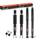 Unity Automotive 2 Front Complete Strut Assemblies 2 Rear Shock Absorbers 4-61590c-22-515000-R