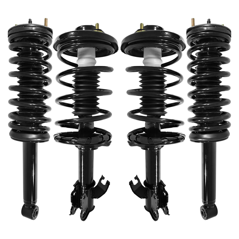 Unity Automotive 4 Front Rear Strut Assemblies 4-11431-15270-001