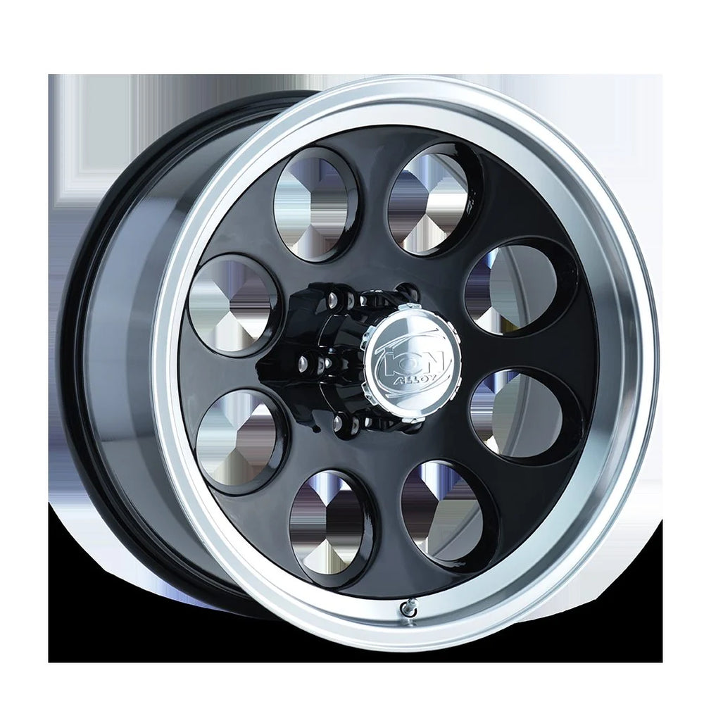ION 171 GLOSS BLACK MACHINED 18X9 8-170 0MM 130.8MM 171-8970B