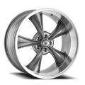 Ridler 695 18x8 / 5x114.3 BP / 0mm Offset / 83.82mm Hub Gloss Grey Machined Wheel