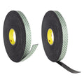 DBL COAT URETHANE FOAM TAPE BLACK 1IN X 36YD