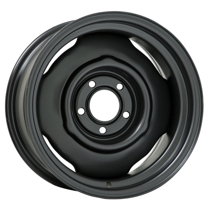 WHEEL VINTIQUES 15X10 MOPAR BLACK 5X4.5 5.5BS