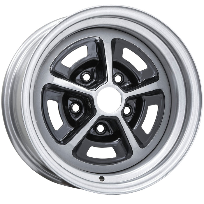 WHEEL VINTIQUES 15X7 CHEVELLE STAINLESS 5X4.75 43/8BS