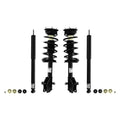 Unity Automotive 2 Front Complete Strut Assemblies 2 Rear Shock Absorbers 4-11995-252310-001